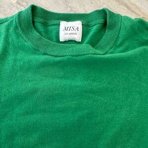 MISA Los Angeles Green women’s  Sweater size small